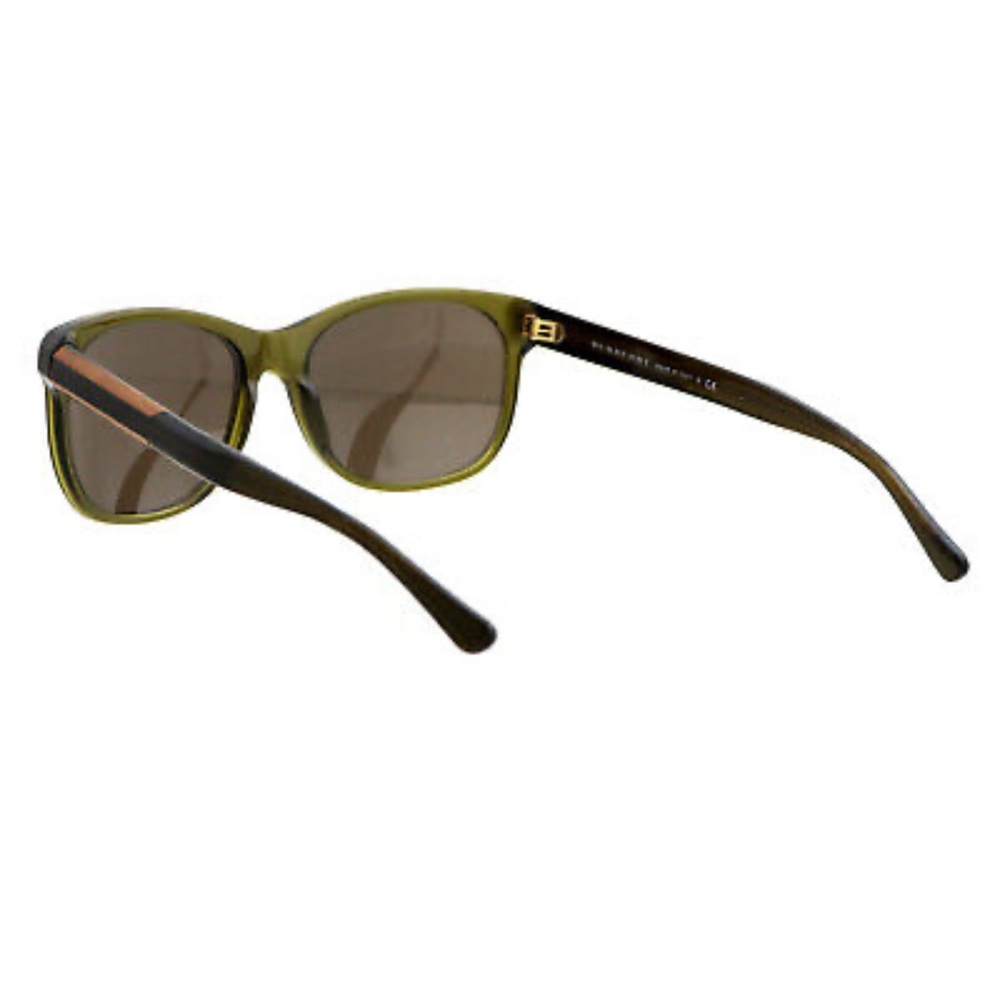 NWOT [Burberry] Men’s Olive Green Sunglasses B4123 3356/73 with Case - Picture 3 of 13